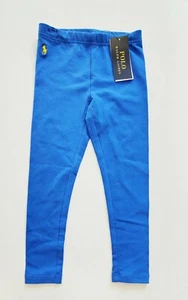Polo Ralph Lauren Girls Stretch Cotton Jersey Legging Colby Blue Sz L (12-14) - Picture 1 of 1