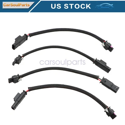 Se adapta a Mercedes-Benz 2011 2012-2019 4 conectores de sensor de posición del árbol de levas Foto 1 de 4