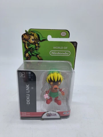 WORLD OF NINTENDO, THE LEGEND OF ZELDA, DEKU LINK 2" FIGURE #sm1 Cover