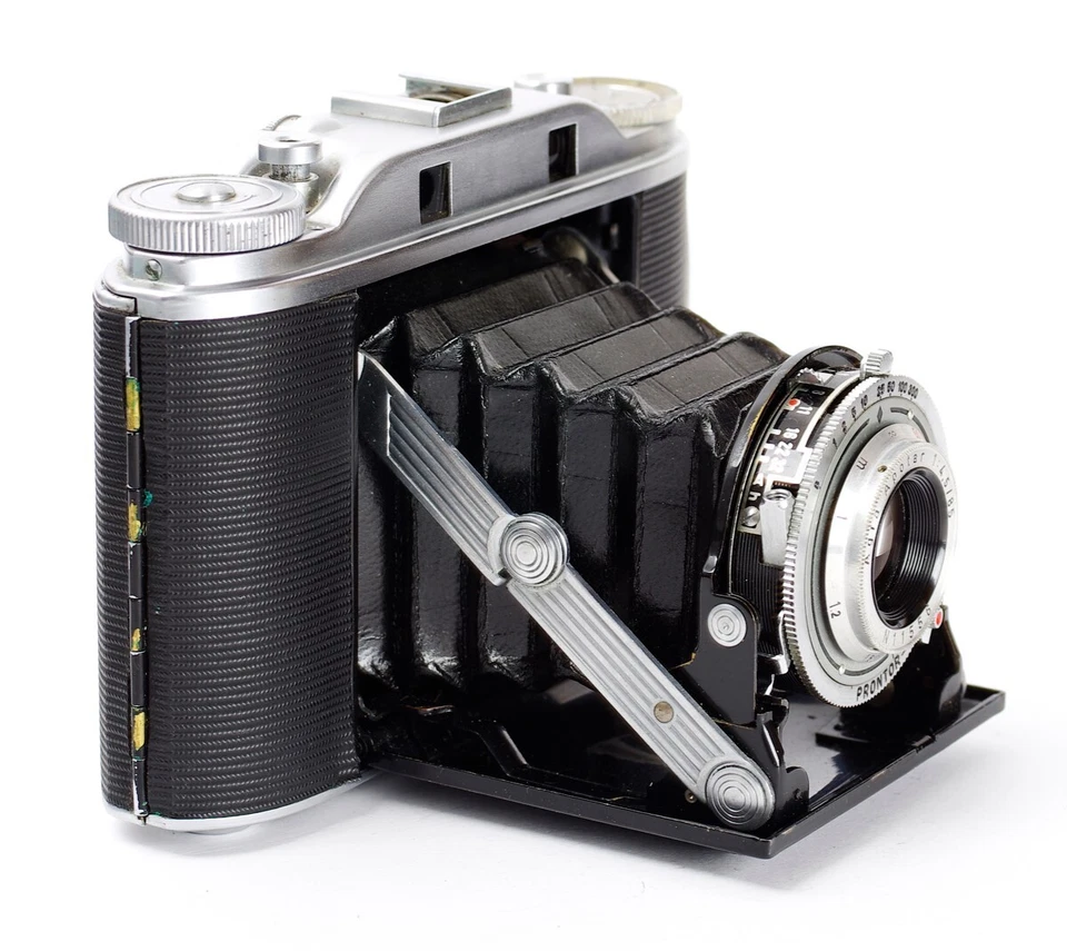 Cámara telémetro Agfa Isolette III 6x6 con lente Apotar 4,5/85 mm No.N11556 Foto 1 de 4