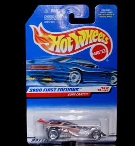 SURF CRATE Woody HOT WHEELS 2000 Primera Edición #13 Diecast 1:64 ENVÍO GRATUITO - Imagen 1 de 1