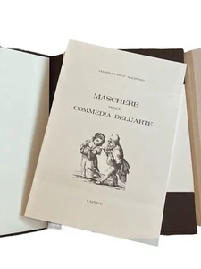 Maschere della Commedia Dell'arte Gianfrancesco Malipiero Limited Edition - Imagen 1 de 11