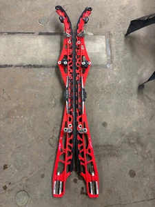Polaris Matryx Switchback Assault 850 650 146" Red Suspension Rails 2021 22 XC - Picture 1 of 6