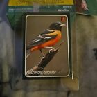 2024 Topps Heritage Baltimore Orioles 1975 Topps Zoo’s Who Stick-Ons 75Z-3 