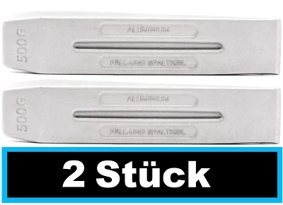2x Profi ALU Spaltkeil Massiver Spaltkeil in Keilform aus Spezialaluminium KOVA® - Bild 1 von 4