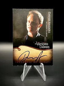 ✨The Vampire Diaries Season One David Anders as John Gilbert Autograph A13 Auto - Picture 1 of 2