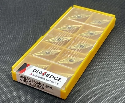 Insertos de carburo Mitsubishi Dia Edge VNMG 331 MA US735 VNMG 160404 (10 PIEZAS) Foto 1 de 2