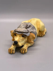 Big Sky Carvers Yellow  Lab Labrador Dog  Nativity Dogtivity  Figurine - Picture 1 of 11