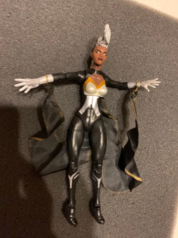 Marvel Legends Hasbro TRU Jubilee BAF Series Storm Action Figure x-men Cover