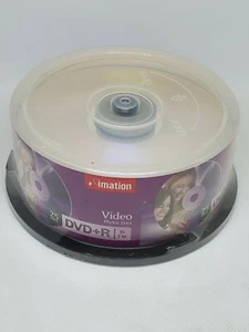 Imation 25 Discs Blank DVD-R Video/ Photos Data 8x 2 hr - Picture 1 of 4
