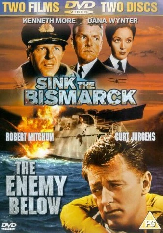 Sink the Bismarck / The Enemy Below (2-Disc Double Pack) [DVD] (1960/1957) - Image 1 of 1