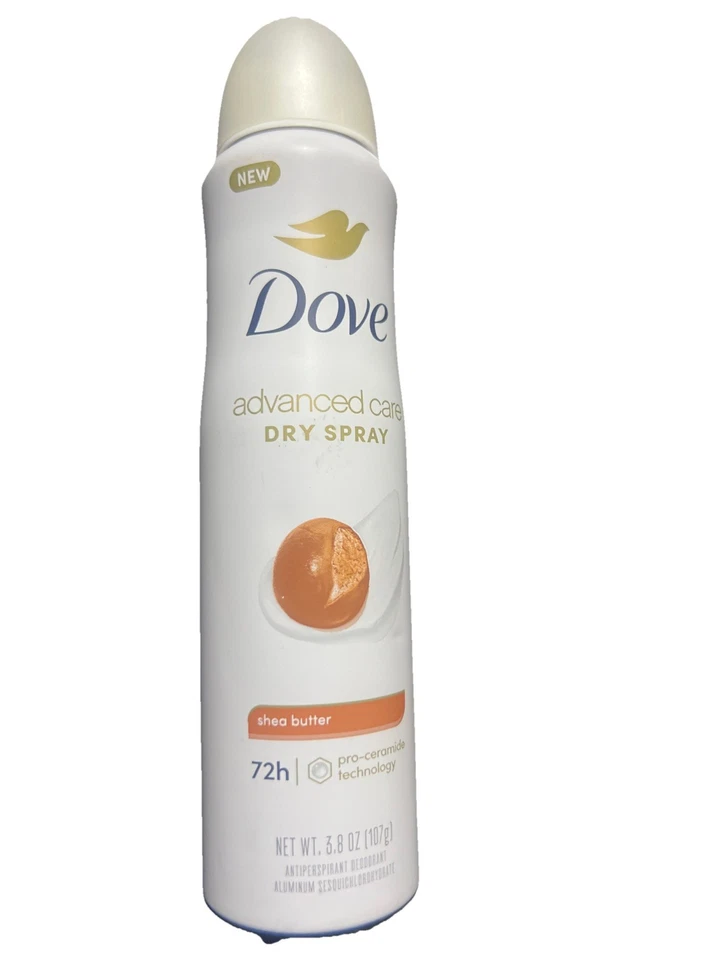 Dove Advanced Care Dry Spray Antiperspirant Deodorant,Shea Butter Last 72 Hours - Image 1 of 2