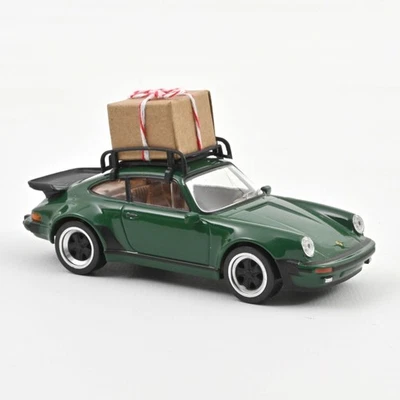 * PORSCHE 911 TURBO 1978 Voiture Noël Christmas red car - 1/43 NOREV 750070