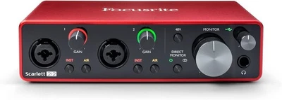 Focusrite SCARLETT 2I2 3RD GEN USB Audio Interface for Mic Guitar Instrument ... - Image 1 of 4