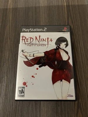 Red Ninja: End of Honor (PS2 PlayStation 2, 2005) no manualTESTED - Image 1 of 3