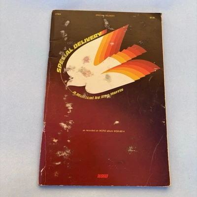 SPECIAL DELIVERY: A MUSICAL Choral Book~by Ron Harris~Word Music~SATB - Image 1 of 4