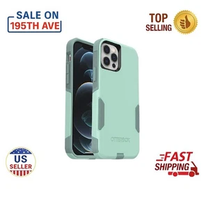 🛡️ Funda OtterBox Commuter iPhone 12 y 12 Pro - Ocean Way Aqua Sail/Aquifer - Imagen 1 de 1