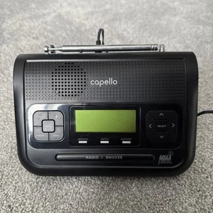 Capello CR2W Safe and Sound Weather Alert Clock Radio Tested & Working - Picture 1 of 3