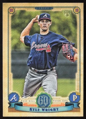 2019 Topps Gypsy Queen Kyle Wright #202 Rookie Atlanta Braves - Image 1 of 2