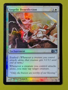 FOIL Angelic Benediction x1 Magic 2013 M13 1x Magic the Gathering MTG - Picture 1 of 1