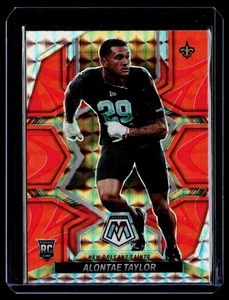 2022 Panini Mosaic #391 Alontae Taylor Mosaic Reactive Orange - Picture 1 of 2