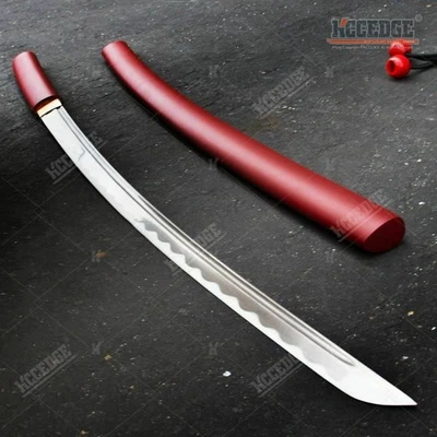 Espada Shirasaya japonesa hecha a mano afilada de 40" Onikiri Samurai Katana Foto 1 de 4