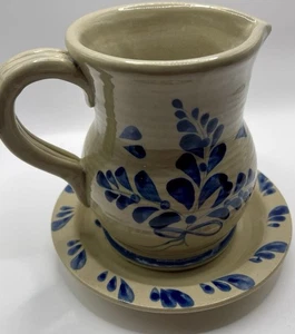 Cracker Barrel aus Kratzern Krug und Platte Originalkarton Kobalt💙 EUC - Bild 1 von 24