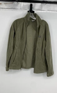 Columbia Womens Olive Green Long Sleeve Full-Zip Jacket Size Medium - Picture 1 of 7