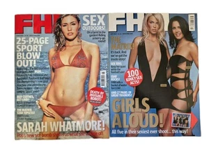 FHM Magazine Lot Of 2, May & Jun 2003 (161&162) Girls Aloud & Sarah Whatmore - Picture 1 of 5