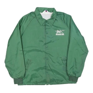 WEST ARK Mens Green Button Jacket M Polyester Plain Lightweight Casual - Picture 1 of 6