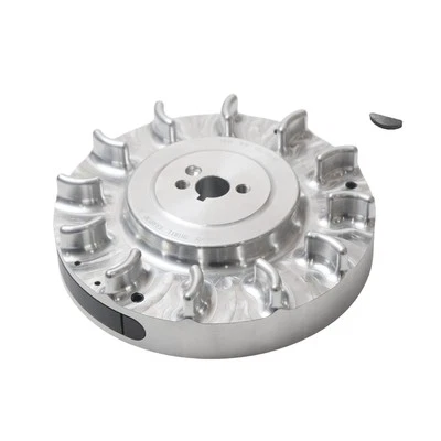 Silver Billet Flywheel for Predator 212cc Non-Hemi Honda GX160 GX200 – Speedway - Image 1 of 4