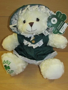 NEW (with Tags) RARE Collectable PADDY PALS Roisin the Colleen Plush Teddy Bear - Picture 1 of 7