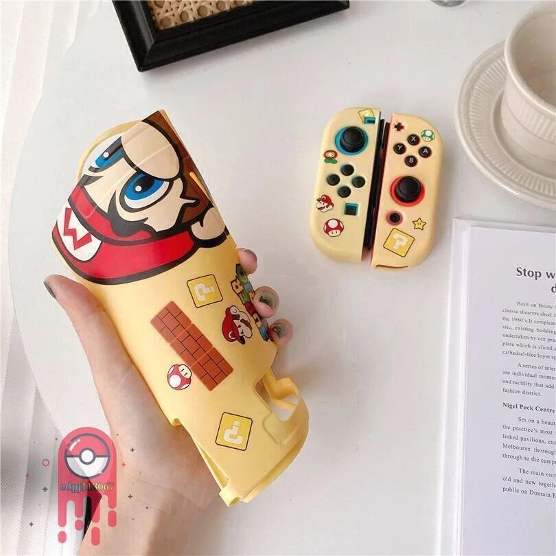 Cartoon Mario for Nintendo Switch Split Console NS Silicone Protective Case - Image 1 of 4