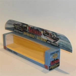 Corgi Toys Gift Set 3 Batman Batmobile Batboat 1st Issue Repro Box Yellow Tray - Picture 1 of 7