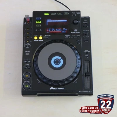 2 Stück Pioneer CDJ-900 DJ-Multi-Player - Schwarz - Bild 1 von 4