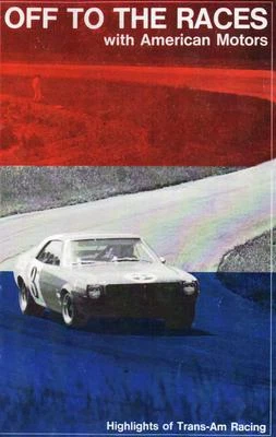 AMC NOS 68 TransAm Javelin AMX racing dealer booklet Peter Revson