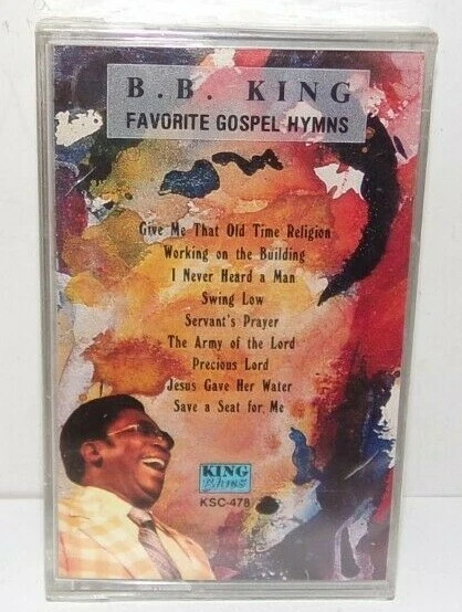 B.B. King Favorite Gospel Hymns - Brand New Sealed Cassette (RARE) - Image 1 of 3