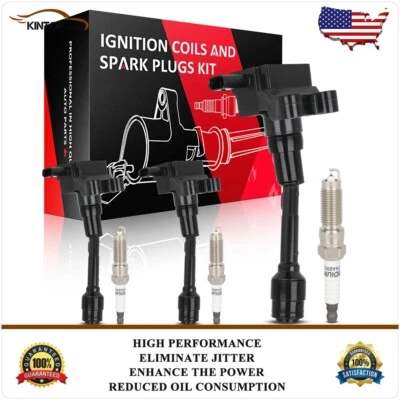 Kit de 3 bobinas de encendido y bujías para Ford Fiesta 2014-2017 1,0 L L L3 Turbo Foto 1 de 4