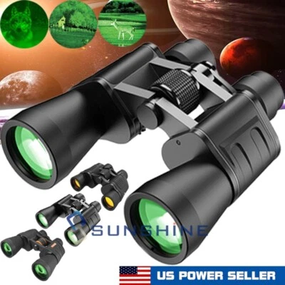 Telescopio 180x100 60x60 20x50 Binoculares De Visión Nocturna Para Observación - Image 1 of 4