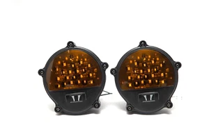 Hummer H1 Turn Signal Light LED FRONT x 2 - 12V - Picture 1 of 2