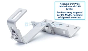 Profiness Dachhaken 3fach verstellbar für Ziegeldach Edelstahl für Photovoltaik