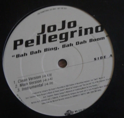 Jojo Pellegrino - Bah Dah Bing & Tony Manero - Night Fever VLS (Wu-Tang) - Bild 1 von 2