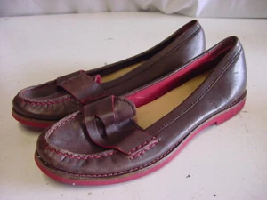 COLE HAAN LEATHER SLIP ON SHOES FLATS WOMEN'S SIZE 8 1/2 B - Picture 1 of 5