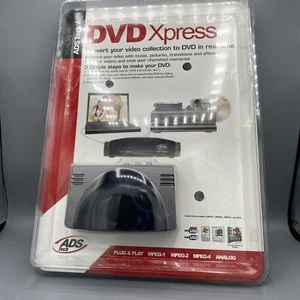ADS Tech DVD Xpress Transfer Videotapes to CD / DVD USBAV-701-SK-E Save Memories - Picture 1 of 4