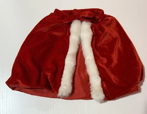 Build A Bear Cloak Santa Mrs Claus Red White Christmas - Picture 1 of 3