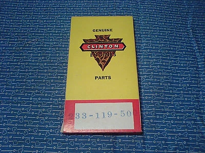 MOTOR CLINTON STD. JUEGO DE ANILLOS 233-119-500 *PIEZA NUEVA* C-38 Foto 1 de 2