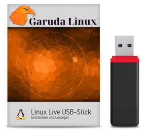 Garuda Gnome Linux Betriebssystem auf 32 GB USB 3.0 Stick - Bild 1 von 1