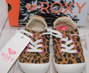 ROXY ― Toddler Girl 6 ― TW BAYSHORE Leopard/Animal Print CHE Sneakers Shoes NEW - Picture 1 of 7