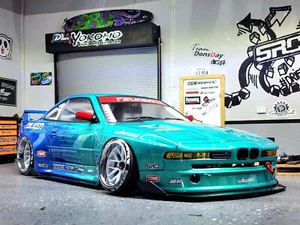 1/10 BODY Shell BMW 850I Body 200mm *Clear* + OPTIONAL PARTS - Picture 1 of 9