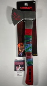 Jennifer Tilly Signed Spirit Halloween Chucky Axe Autograph Tiffany JSA COA - Picture 1 of 2